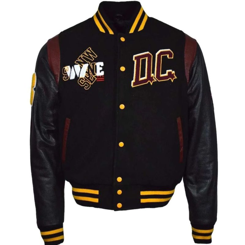 90th Anniversary Washington Commanders DC Varsity Jacket 90th Anniversary Washington Commanders DC Varsity Jacket