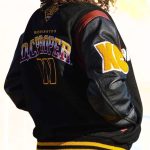 90th Anniversary Washington Commanders DC Varsity Jacket