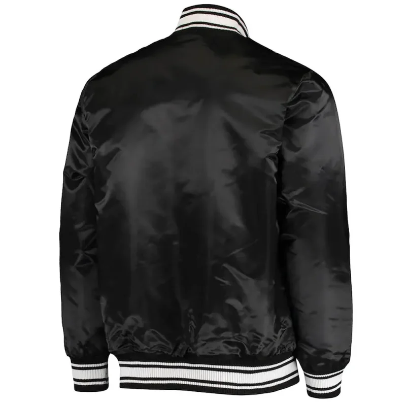 Arizona Cardinals Locker Room Black Satin Jacket