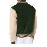 Astro Heart Mind Green Varsity Jacket