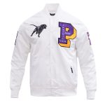 Prairie View A&M University Satin Varsity Jacket