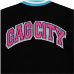 Gag City Black Varsity Jacket