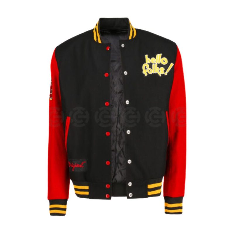 Mickey Mouse and Pluto Varsity Jacket
