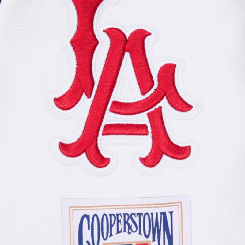 MLB Los Angeles Angels Navy Wool Varsity Jacket