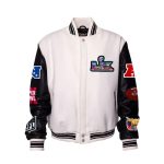 NFL Super Bowl 2026 Letterman Varsity Jacket