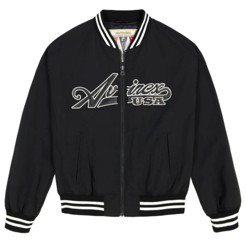 Script Nylon Jacket